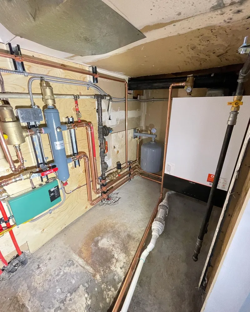 Hippo Plumbing & Heating — completed job
