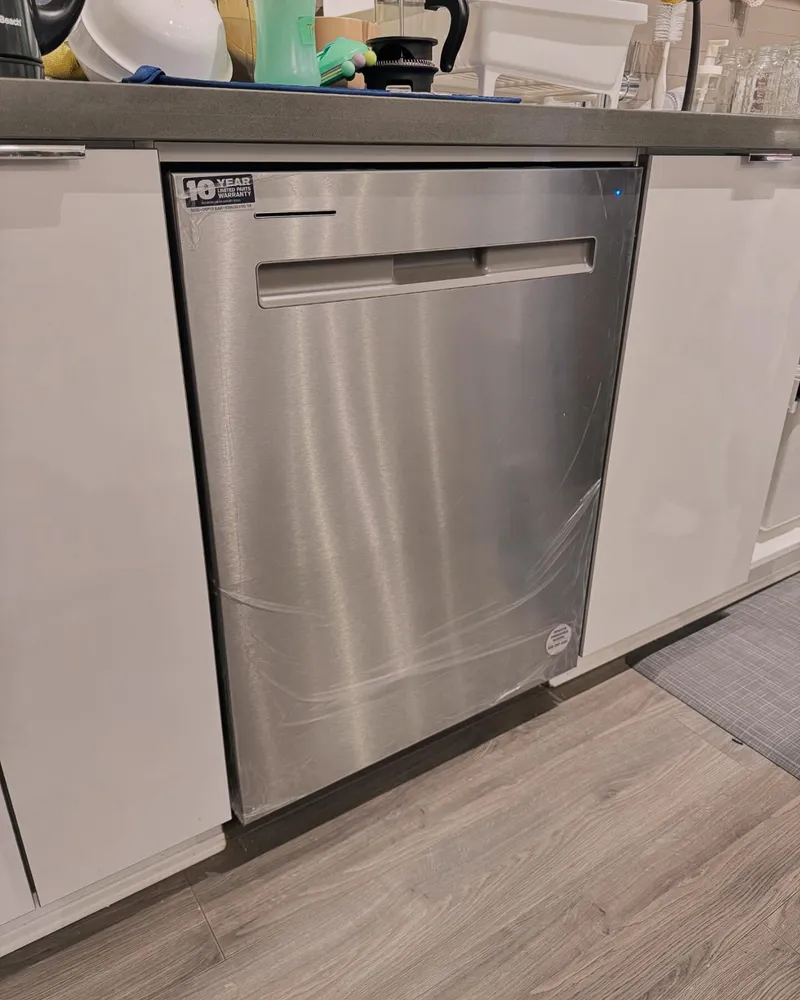 Dishwasher installation — Hippo Plumbing Coquitlam